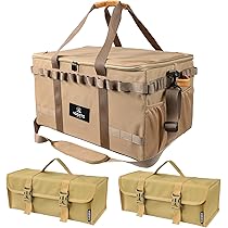 Amazon.co.jp: YOGOTO 収納ボックス アウトドア キャンプ ギアボックス